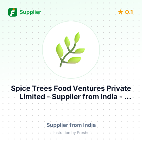 Spice Trees Food Ventures Private Limited  – summary card, no photo uploaded yet
