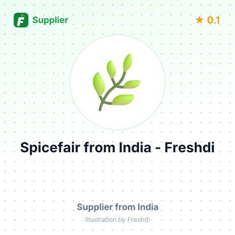 Spicefair  – summary card, no photo uploaded yet