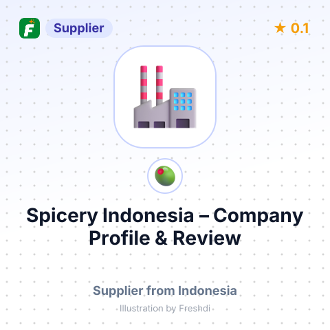 Spicery Indonesia – summary card, no photo uploaded yet