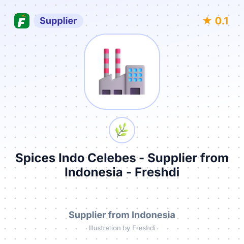 Spices Indo Celebes  – summary card, no photo uploaded yet