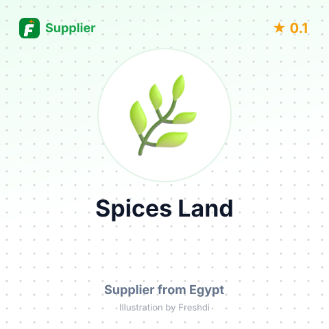 Spices Land  – summary card, no photo uploaded yet
