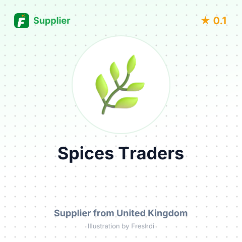Spices Traders  – summary card, no photo uploaded yet