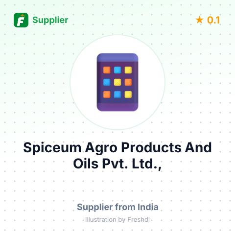 Spiceum Agro Products And Oils Pvt. Ltd.,  – summary card, no photo uploaded yet