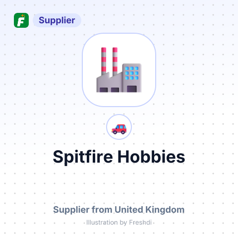 Spitfire Hobbies – summary card, no photo uploaded yet