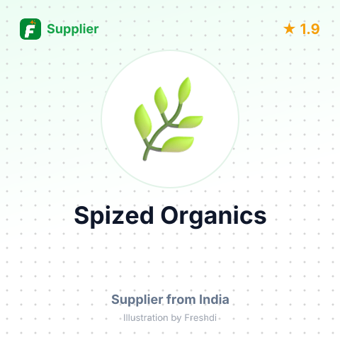 Spized Organics – summary card, no photo uploaded yet