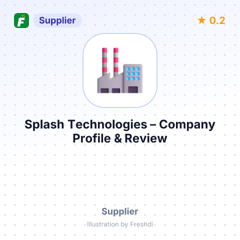 Splash Technologies – summary card, no photo uploaded yet
