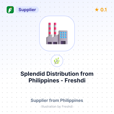 Splendid Distribution  – summary card, no photo uploaded yet