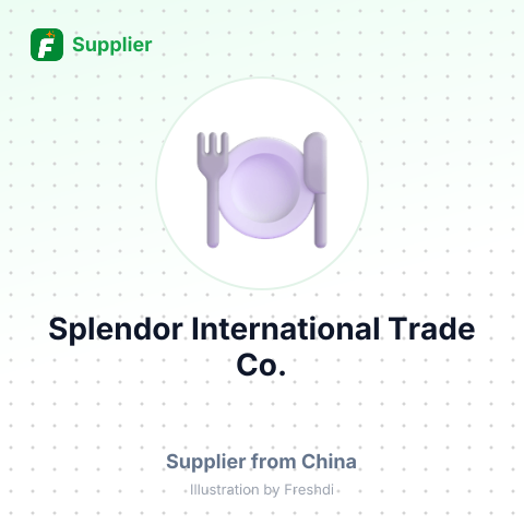 Splendor International Trade Co. – summary card, no photo uploaded yet