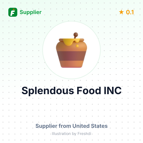 Splendous Food INC  – summary card, no photo uploaded yet