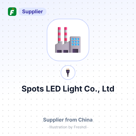 Spots LED Light Co., Ltd – summary card, no photo uploaded yet