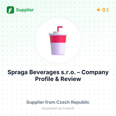 Spraga Beverages s.r.o. – summary card, no photo uploaded yet