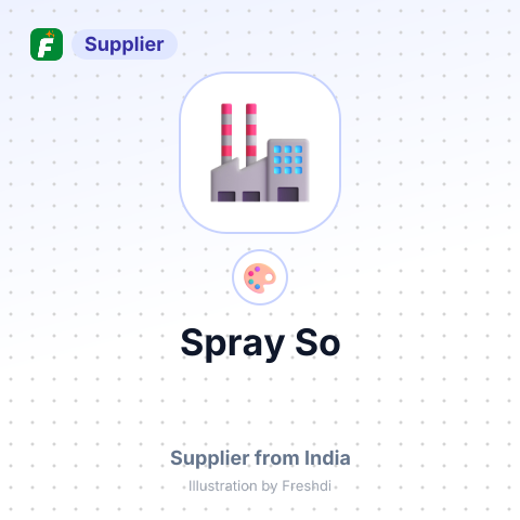 Spray So – summary card, no photo uploaded yet