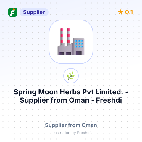 Spring Moon Herbs Pvt Limited.  – summary card, no photo uploaded yet