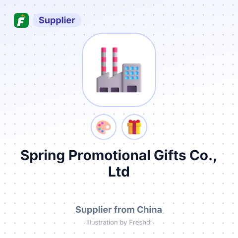Spring Promotional Gifts Co., Ltd – summary card, no photo uploaded yet