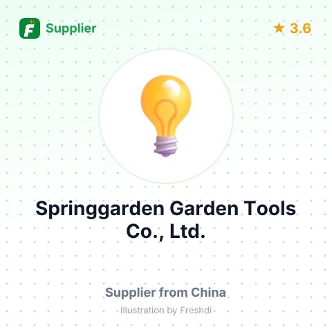 Springgarden Garden Tools Co., Ltd.  – summary card, no photo uploaded yet