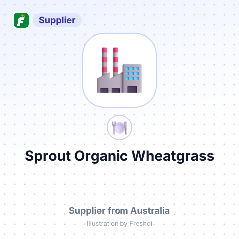 Sprout Organic Wheatgrass – summary card, no photo uploaded yet