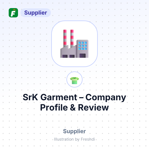 SrK Garment – summary card, no photo uploaded yet