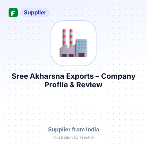 Sree Akharsna Exports – summary card, no photo uploaded yet