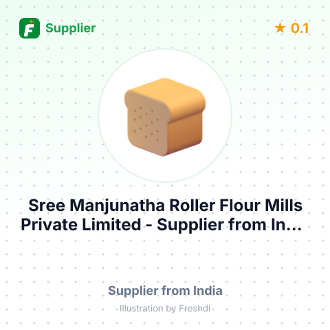 Sree Manjunatha Roller Flour Mills Private Limited  – summary card, no photo uploaded yet