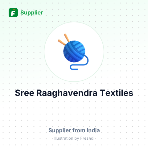 Sree Raaghavendra Textiles – summary card, no photo uploaded yet
