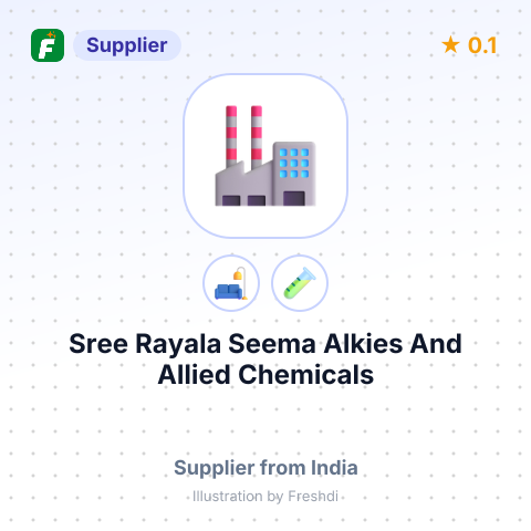 Sree Rayala Seema Alkies And Allied Chemicals  – summary card, no photo uploaded yet