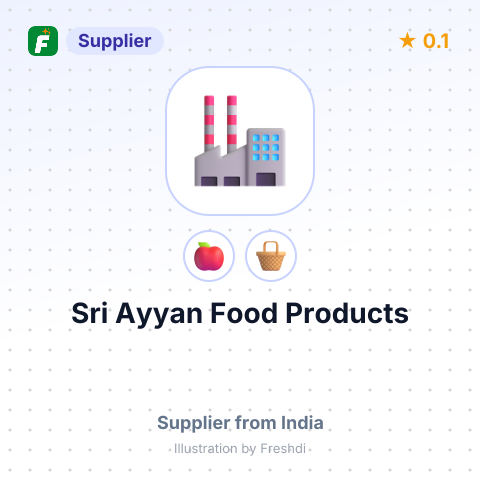 Sri Ayyan Food Products  – summary card, no photo uploaded yet