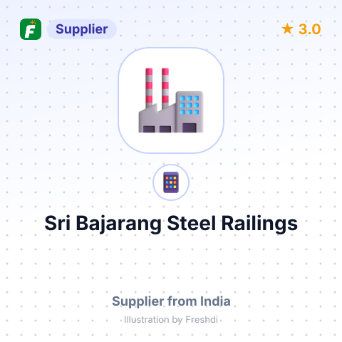 Sri Bajarang Steel Railings – summary card, no photo uploaded yet