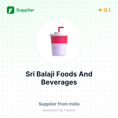 Sri Balaji Foods And Beverages  – summary card, no photo uploaded yet