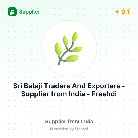 Sri Balaji Traders And Exporters  – summary card, no photo uploaded yet