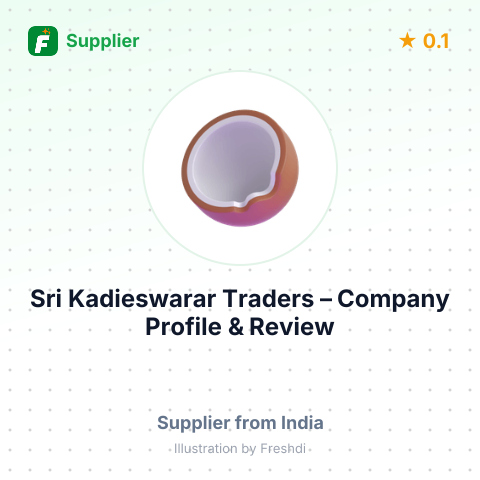 Sri Kadieswarar Traders – summary card, no photo uploaded yet