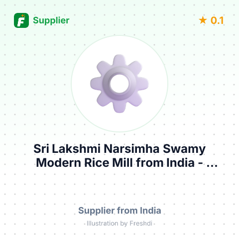 Sri Lakshmi Narsimha Swamy Modern Rice Mill  – summary card, no photo uploaded yet