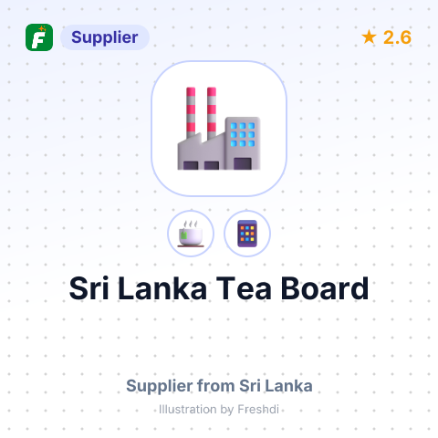 Sri Lanka Tea Board – summary card, no photo uploaded yet