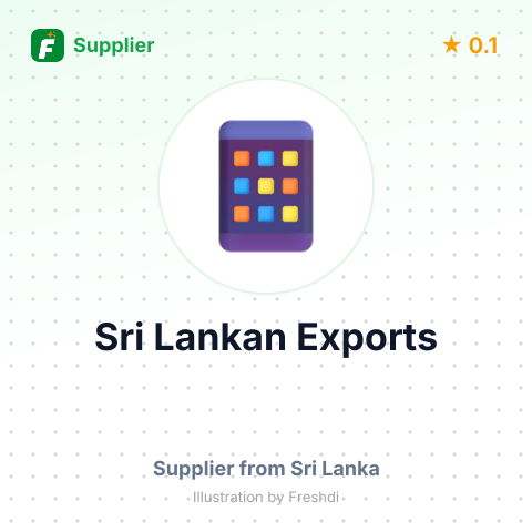 Sri Lankan Exports  – summary card, no photo uploaded yet
