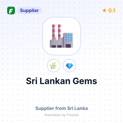 Sri Lankan Gems  – summary card, no photo uploaded yet
