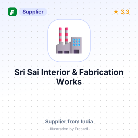 Sri Sai Interior & Fabrication Works – summary card, no photo uploaded yet