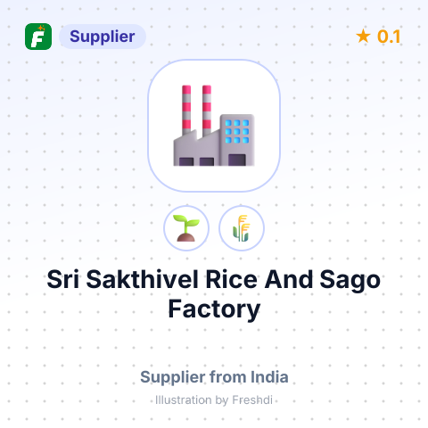Sri Sakthivel Rice And Sago Factory  – summary card, no photo uploaded yet