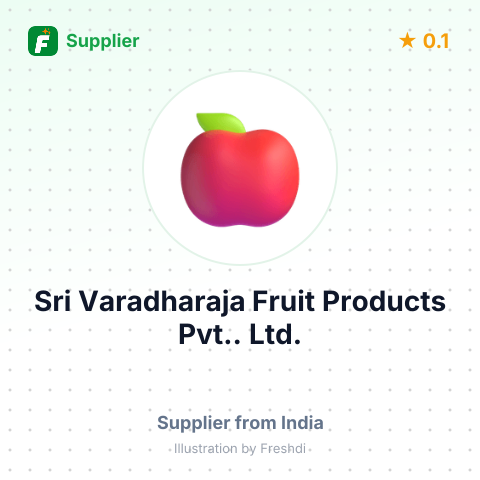 Sri Varadharaja Fruit Products Pvt.. Ltd.  – summary card, no photo uploaded yet