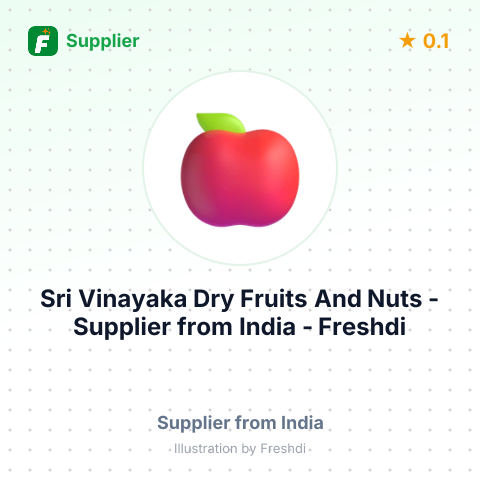 Sri Vinayaka Dry Fruits And Nuts  – summary card, no photo uploaded yet