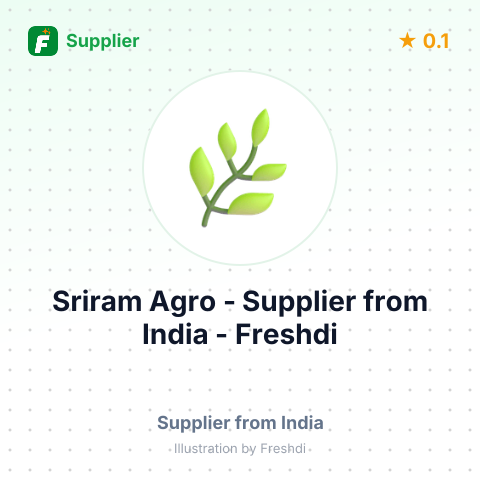 Sriram Agro  – summary card, no photo uploaded yet