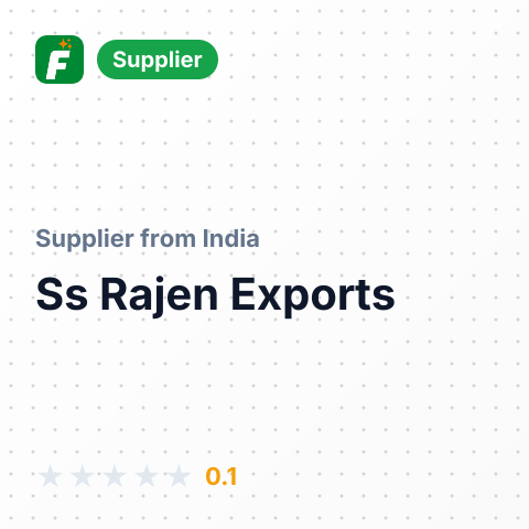 Ss Rajen Exports  – summary card, no photo uploaded yet