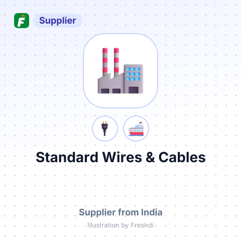 Standard Wires & Cables – summary card, no photo uploaded yet