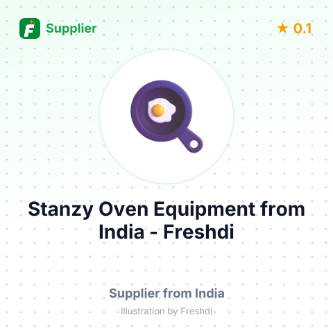 Stanzy Oven Equipment  – summary card, no photo uploaded yet