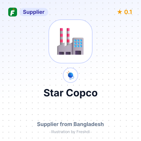 Star Copco  – summary card, no photo uploaded yet