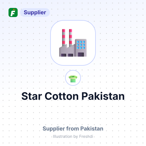 Star Cotton Pakistan – summary card, no photo uploaded yet