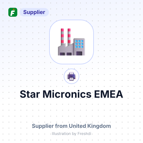 Star Micronics EMEA – summary card, no photo uploaded yet