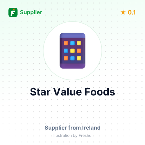 Star Value Foods  – summary card, no photo uploaded yet