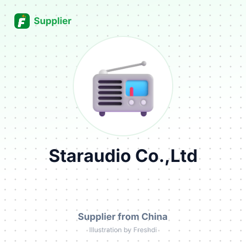 Staraudio Co.,Ltd – summary card, no photo uploaded yet