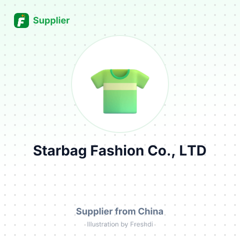 Starbag Fashion Co., LTD – summary card, no photo uploaded yet