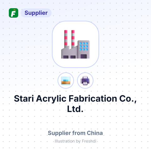 Stari Acrylic Fabrication Co., Ltd. – summary card, no photo uploaded yet