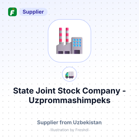 State Joint Stock Company -Uzprommashimpeks – summary card, no photo uploaded yet